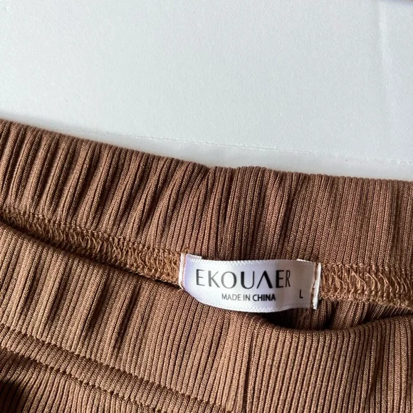 Women's Brown Sleepwear Set - Picture 7 of 8